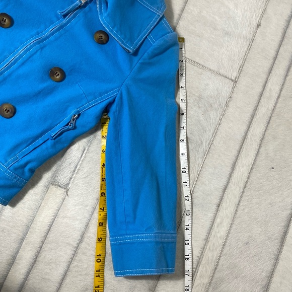 REDUCED!!BCBG MaxAzria periwinkle blue casual jacket! Size XXS - Picture 9 of 17